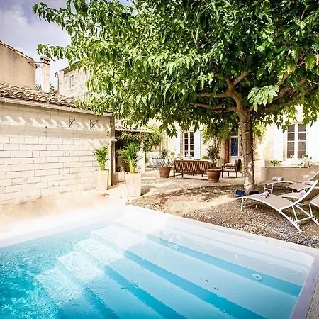 Дом отдыха La Chasse Au Bonheur Piscine-wifi Rieux-Minervois